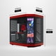 thumbnail image 3 of Funda para PC HYTE Hyte Y70 Touch Infinite ATX Mid Tower, color negro, cereza/rojo, 3 of 7