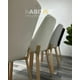 thumbnail image 3 of SILLAS ACOLCHADAS DE COMEDOR BRITO CON APOYABRAZOS - CRUDO, 3 of 3