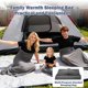 thumbnail image 5 of Sleep Pod MBCBM L Manta portátil con capucha, 1,6 m, 5 of 7
