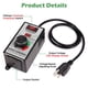 thumbnail image 2 of Controlador de velocidad para motor de CA HARMNEE 100-120 V 15 A con pantalla LED, 2 of 9