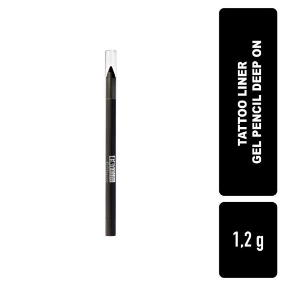 Gel Pencil Ojos Maybelline Deep On Nu 900 Negro, 6,8 ml