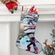 thumbnail image 2 of Ejen Ali Tema: Calcetines de Navidad, fino lino blanco para colgar en escaleras y chimenea, decoración navideña para el hogar, regalo de Navidad.54cm×38cm, 2 of 5