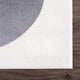 thumbnail image 5 of Alfombra Abani 160 x 230 cm estilo mid-century en crema, gris y amarillo, 5 of 9