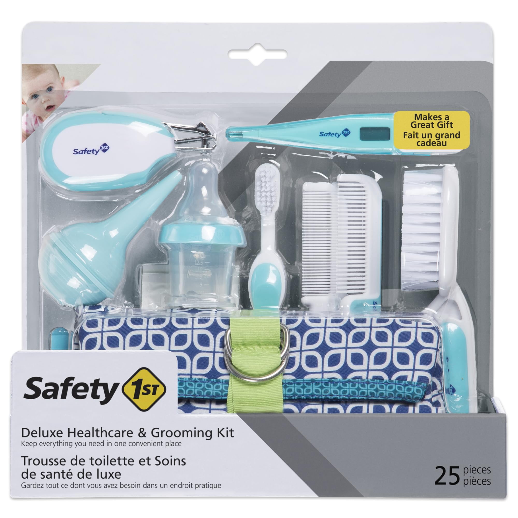 Kit De Cuidado Y Cuidado Del Bebé Safety 1st Deluxe, 25 Piezas