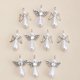 thumbnail image 4 of 10pcs White Heart Wings Angel Charms for DIY Jewelry Making - Artificial Crafting Accessories for Necklaces, Bracelets, Earrings, and Keychains - 3x2.1cm/1.18x0.83in, 4 of 4