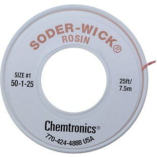 Suministro de laboratorio Best Price Square Chemtronics Soder-Wick 7,5 m