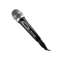 Philco - Microfono Metalizado Cableado Jack 6.3 Negro