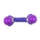 thumbnail image 4 of Dog Nylon Rope with Ball Pet Juguete, resistente, entretenimiento, Toy de masticación de perros de resistencia a la mordedura , PÚrpura Púrpura, 4 of 5