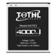 thumbnail image 2 of Batería de repuesto TQTHL Note 3 4000 mAh, 2 of 5