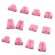 thumbnail image 1 of 12 Piezas De Moldes De Silicona De Ajedrez Moldes De Fondant Moldes De Jabón Hechos A Mano DIY, 1 of 5