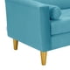thumbnail image 3 of Sofa Retro 3c Felpa 01 Turquesa, 3 of 6