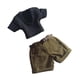 thumbnail image 5 of Ropa De Figuras De Acción 1:12 Con Cinturón, Ropa Para Muñecas Para Figuras De Acción De 6 Pulgadas, Estilo A, 5 of 5