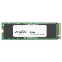 Unidad Ssd Crucial E100, 480Gb, Pci-E Gen 4 Nvme, M.2 2280, Lect 5000Mb/S Escr 4500Mb/S