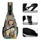 thumbnail image 3 of Bimi Boo y Amigos Riñonera Bandolera con Estampado Integral para Hombres y Mujeres, Bolso Cruzado Gráfico de Tendencia, Mochila de Hombro Streetwear para Ciclismo y Deportes, Riñonera Versátil Casual, 3 of 6