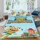 thumbnail image 2 of Henry Hugglemonster Conjunto de sábanas temático, trío de piezas, cómodo y amigable con la piel, diseño único, regalo de decoración para el hogar para familiares, amigos y fans,135cm *200cm, 2 of 6