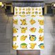 thumbnail image 1 of Pikachu 3 Piece Sets Full/Queen Size - Reversible Microfiber Quilts with Shams Soft Lightweight Bedspread Coverlet Comforter for All Season Bed Sheets, 1 of 4