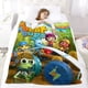 thumbnail image 5 of Beat Bugs anti-pilling, suave, ligera, esponjosa y acogedora de lujo para hogar y cocina – Perfecta para niños y adultos,70X110cm, 5 of 6
