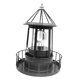 thumbnail image 3 of Decoración De Lámpara De Césped De Jardín Al Aire Libre Con Luz De Faro Giratoria LED Con Energía Solar, 3 of 3