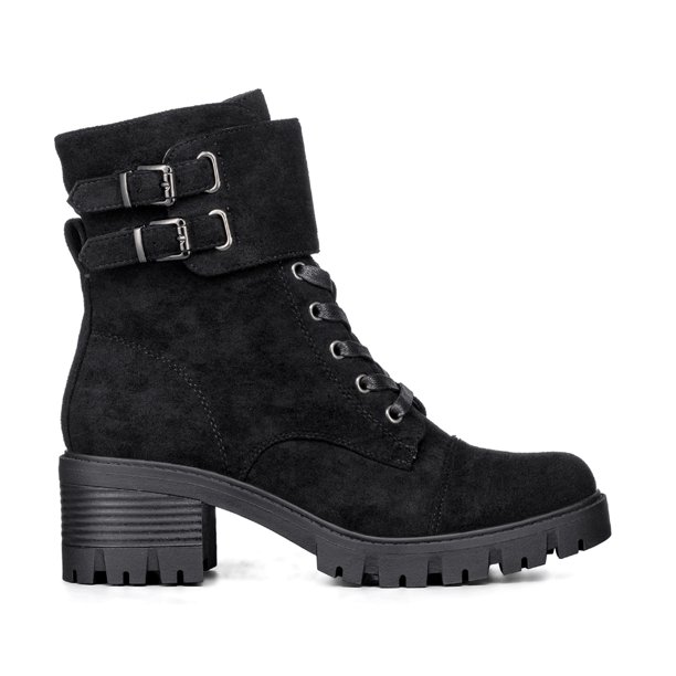 Botin Casual Mujer Tacon Grueso Vintage Weide HX505