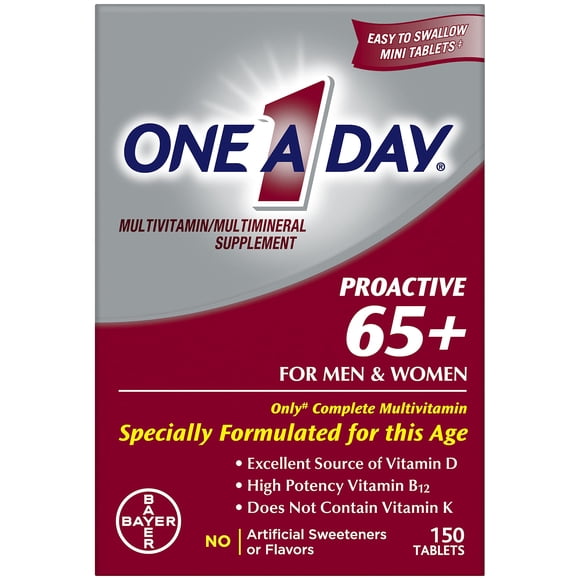 Bienestar Integral One A Day Proactive 65+ 150 Unidades
