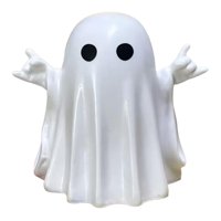 Bothyi - Figura De Fantasma De Halloween, Estatua De Fantasma Navideña Para Regalos De Fiesta En Interiores Y Exteriores