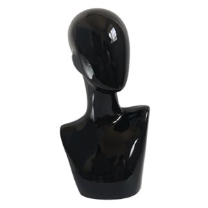 Ioensy - Cabeza De Peluca Abs Para Decoración Del Hogar, 20 Pulgadas, Ligera, Duradera Para Sombrero, Bufanda, Collar