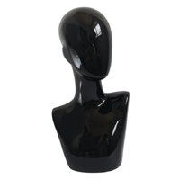 Ioensy - Cabeza De Peluca Abs Para Decoración Del Hogar, 20 Pulgadas, Ligera, Duradera Para Sombrero, Bufanda, Collar