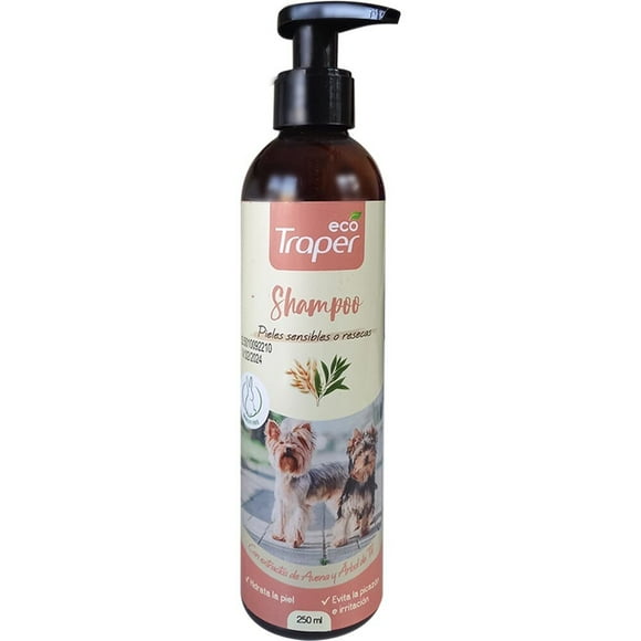 Shampoo para Perros Pieles Sensibles o Resecas Botella