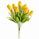 thumbnail image 2 of Ramos De 12 Tulipanes Artificiales Flor Decoración Tulipan amarillo Talla Única, 2 of 6