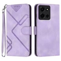 Funda Foxdock Para Motorola Moto G 5G 2025 – Tipo Libro Con Soporte, Billetera, Correa Y Diseño Elegante