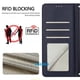thumbnail image 5 of Funda tipo cartera FOXDOCK para Oppo Reno13 con soporte, ranuras, RFID, diseño de gato, 5 of 5