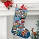 thumbnail image 2 of Patrulla Canina Tema: Calcetines de Navidad, fino lino blanco para colgar en escaleras y chimenea, decoración navideña para el hogar, regalo de Navidad. 45cm × 32cm, 2 of 5