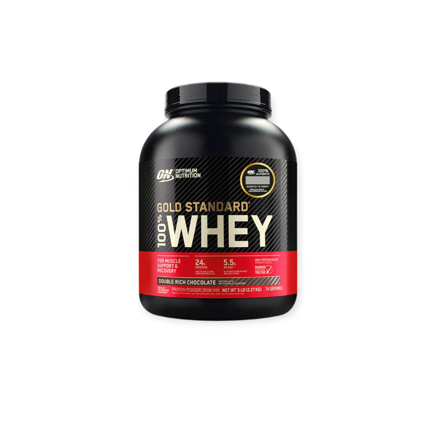 Optinum Nutrition - Proteina Gold Standard 100% Whey 5Lb Chocolate -