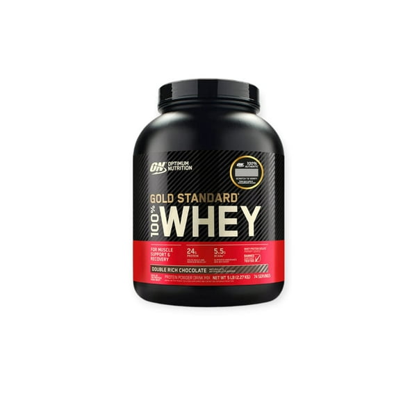 Proteina Gold Standard 100% Whey 5lb Chocolate .