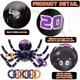 thumbnail image 3 of Pack de 2 arañas inflables Ring Toss Game Max Fun Halloween, 3 of 7
