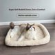 thumbnail image 2 of Casas Para Mascotas Cama De Perro Bolster Ultra Suave Y Lavable En Máquina Se Adapta A Cajas Y Portadores De 15 Pulgadas Para Perros Y Gatos Pequeños, 2 of 3