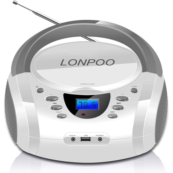 Boombox Lpd01 Cd Bluetooth Fm Usb Aux