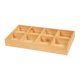 thumbnail image 3 of Caja De Almacenamiento De Madera Dividida, Bandeja Con Compartimentos Versátiles Para Joyería, Artesanías, Madera, 3 of 5