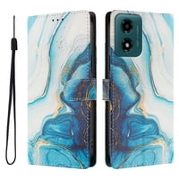 Foxdock Funda Tipo Cartera Para Motorola Moto G04/G24/E14 Con Soporte Y Correa – Diseño De Patrones Lindos