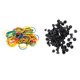thumbnail image 1 of 200x Bandas Elásticas De Goma Pezones De Goma Para El Conjunto De Suministros De La Máquina De Tatuaje, 1 of 5