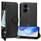 thumbnail image 1 of FOXDOCK Funda Tipo Cartera para Samsung Galaxy A06 5G Cuero PU con Cremallera y Correa de Muñeca, Ranuras para Tarjetas, Soporte Plegable, Cierre Magnético, 1 of 5