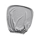 thumbnail image 3 of Fundas Para Respaldo De Silla De Computadora, Cubierta Trasera De Silla De Escritorio Lavable Para Sala De Estudio, Gris, 3 of 3