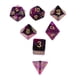 thumbnail image 4 of 7 Uds Dados Poliédricos Para Juego De Troqueles De Juguete Púrpura Negro, 4 of 5