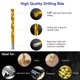 thumbnail image 3 of Juego de brocas Platinum Edge Metric, 99 unidades, titanio HSS, 1,5-10 mm, 3 of 6