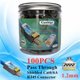 thumbnail image 2 of Conectores de paso Cat6 Cat6A RJ45, paquete de 100 unidades, Gaobige, 2 of 6