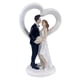 thumbnail image 5 of Adorno para tarta, figura de novios, figura de pareja de novios, decoración para fiestas de compromiso y bodas, decoración para tartas de San Valentín F, 5 of 5