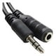 thumbnail image 1 of Cable Audifonos Auxiliar Jack Plug 5mts Alargador Extension negro, 1 of 3