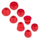 thumbnail image 1 of Almohadillas de silicona WKYMY Powerbeats Pro - Rojo, 4 pares, 1 of 7