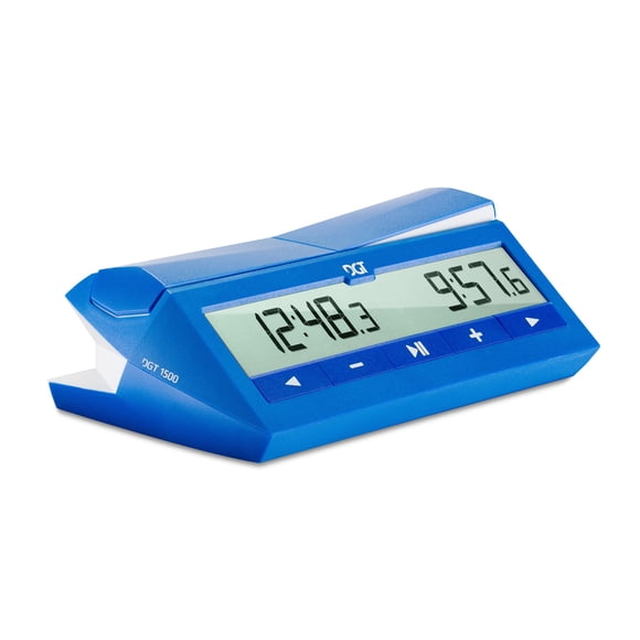 Reloj de ajedrez digital DGT 1500 azul 170 × 96 × 58 mm 220 g