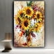 thumbnail image 1 of 1pc 5D DIY Artificial Full Round Diamonds Painting Set For Adults Beginners, Frameless Flowers Pattern Diamonds Art For Home Wall Decoration And Gift 11.81*15.75inch, 1 of 2